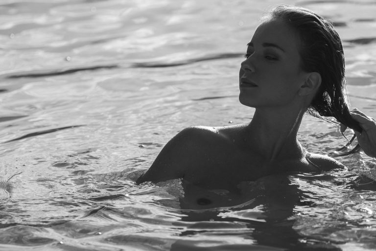 Naked Poolside Posing From Busty Babe Natalia Andreeva The Fappening