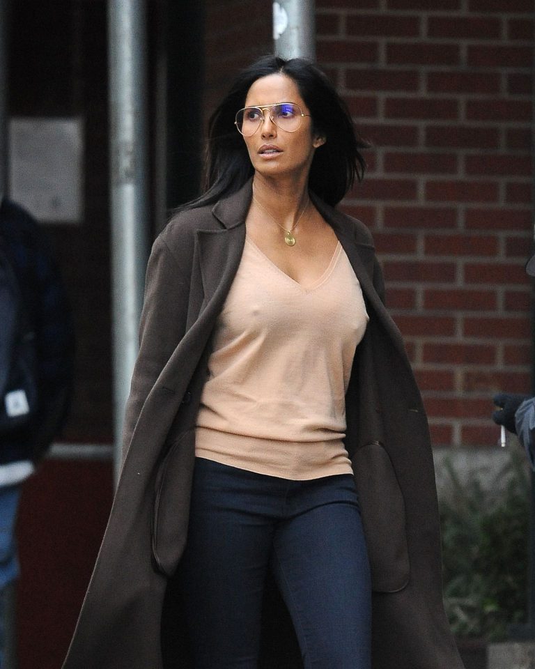 Trendy Brunette Padma Lakshmi Showing Her Hard Pokies The Fappening