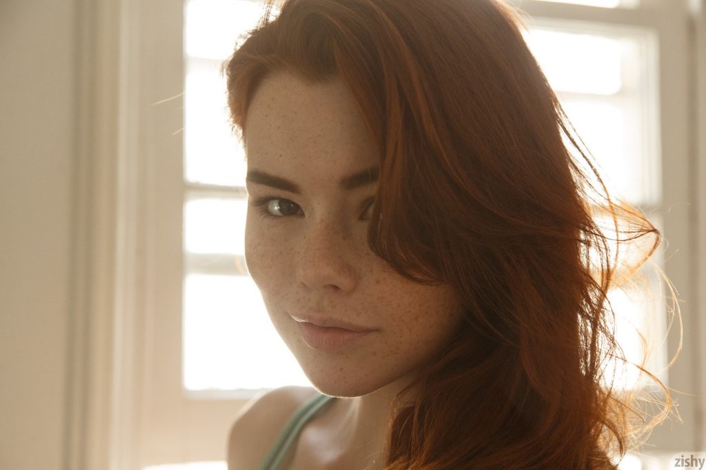 Sabrina Lynn striking incredibly suggestive poses in her underwear gallery, pic 6