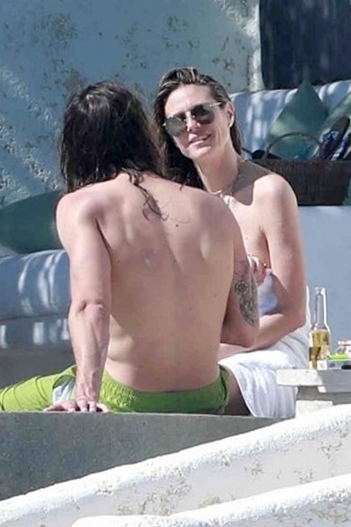 Topless Heidi Klum pictures: making out with her new boy toy  gallery, pic 264