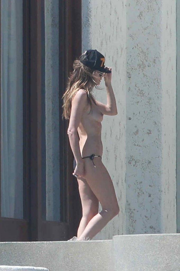 Topless Heidi Klum pictures: making out with her new boy toy  gallery, pic 410