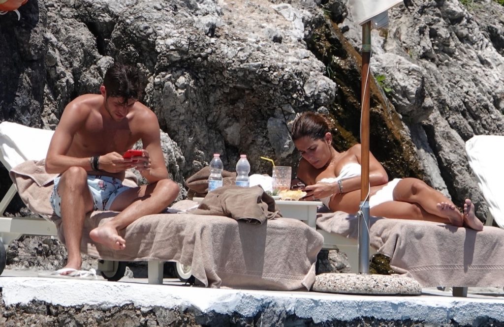 Nip slip gallery: Coral Simanovich on her latest getaway on the Amalfi Coast, pic 86