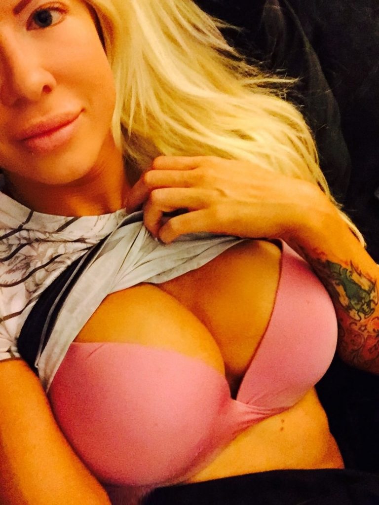 Fantastic collection of leaked nude Angelina Love pictures and selfies gallery, pic 10