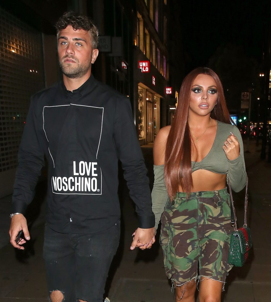 Jesy Nelson's big tits fall out as she's leaving Tape Nightclub gallery, pic 6