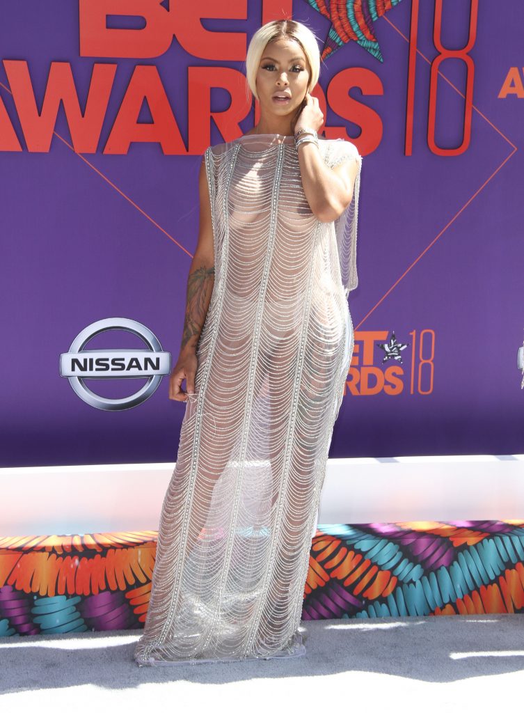 Stunning see-through display from Alexis Skyy at BET Awards in LA gallery, pic 56