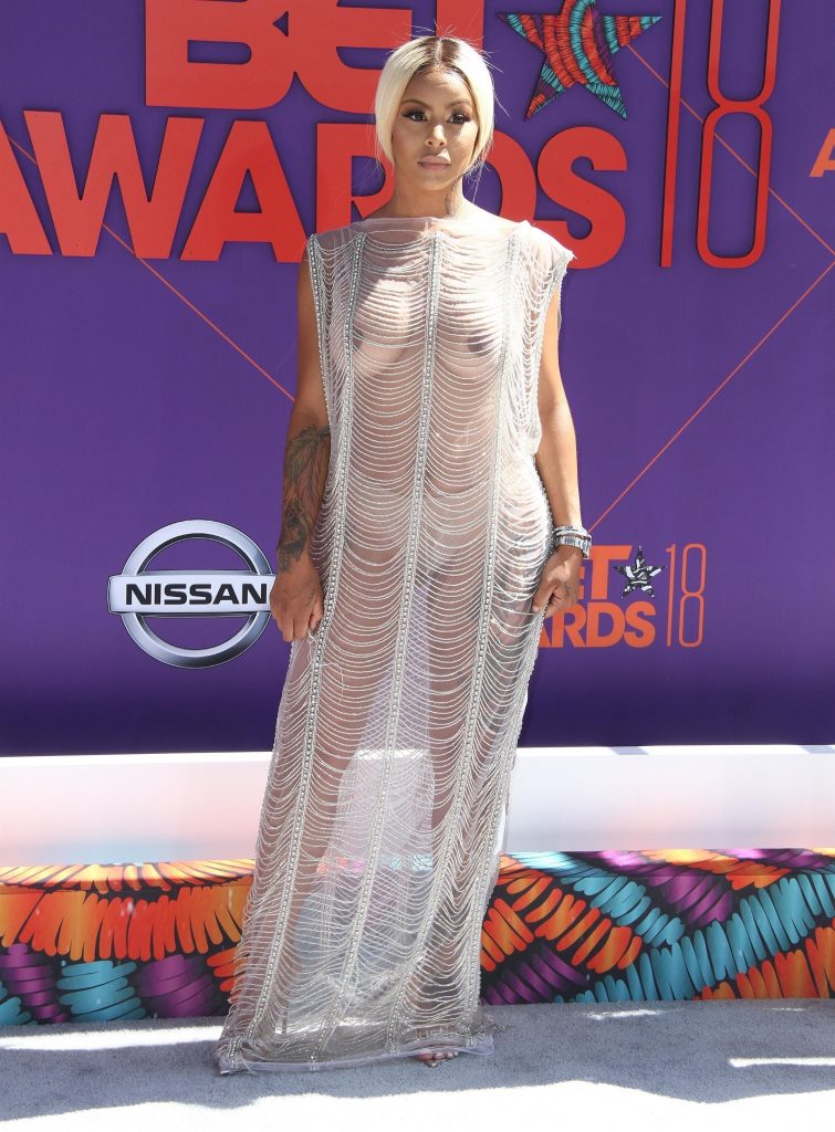 Stunning see-through display from Alexis Skyy at BET Awards in LA gallery, pic 90