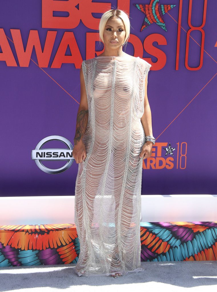 Stunning see-through display from Alexis Skyy at BET Awards in LA gallery, pic 18