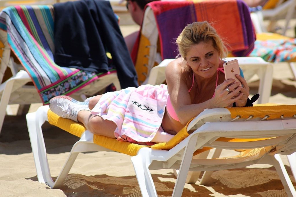 Topless Danniella Westbrook pictures from the beach in Spain  gallery, pic 50
