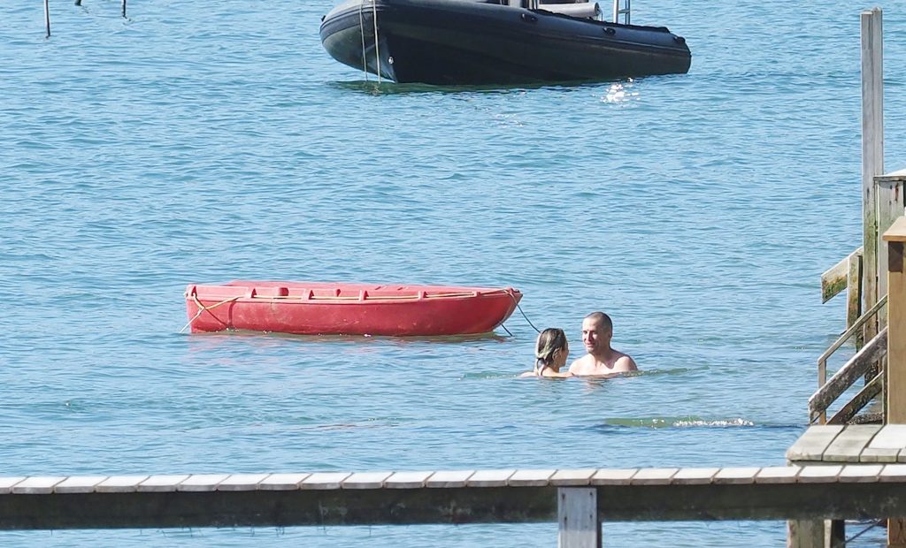 Marion Cotillard skinny dipping in the ocean - Cap-Ferret, France gallery, pic 34