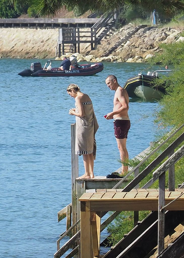 Marion Cotillard skinny dipping in the ocean - Cap-Ferret, France gallery, pic 70