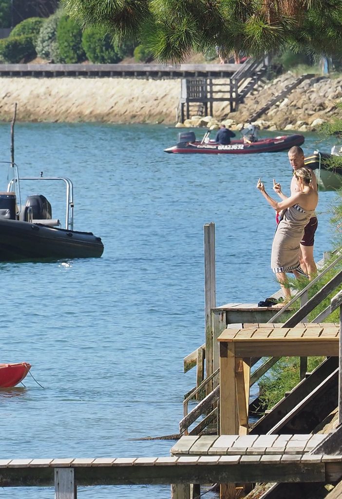 Marion Cotillard skinny dipping in the ocean - Cap-Ferret, France gallery, pic 74