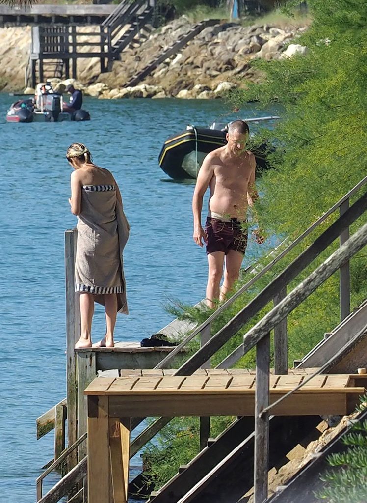 Marion Cotillard skinny dipping in the ocean - Cap-Ferret, France gallery, pic 78