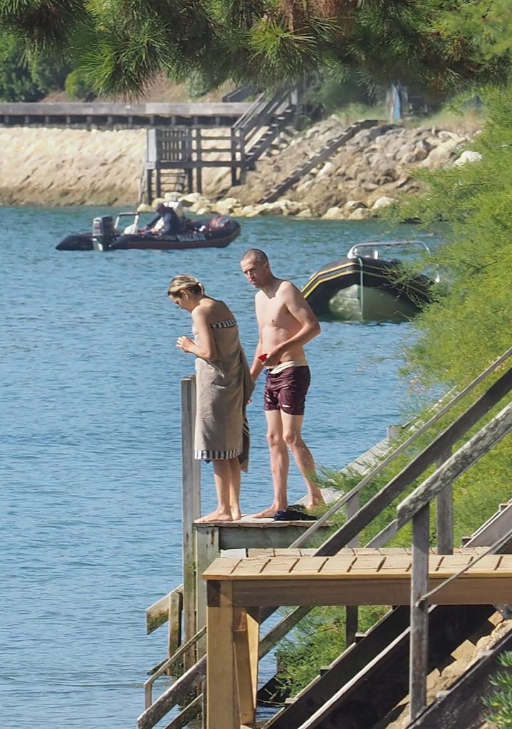 Marion Cotillard skinny dipping in the ocean - Cap-Ferret, France gallery, pic 88