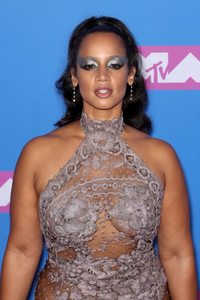 Dascha Polanco shows off her big tits in a see-through dress gallery, pic 36