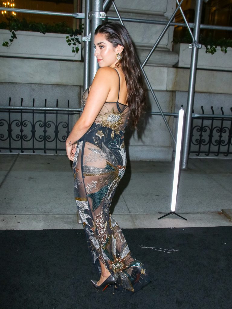 Lauren Jauregui displaying her natural boobs in a see-through dress gallery, pic 38