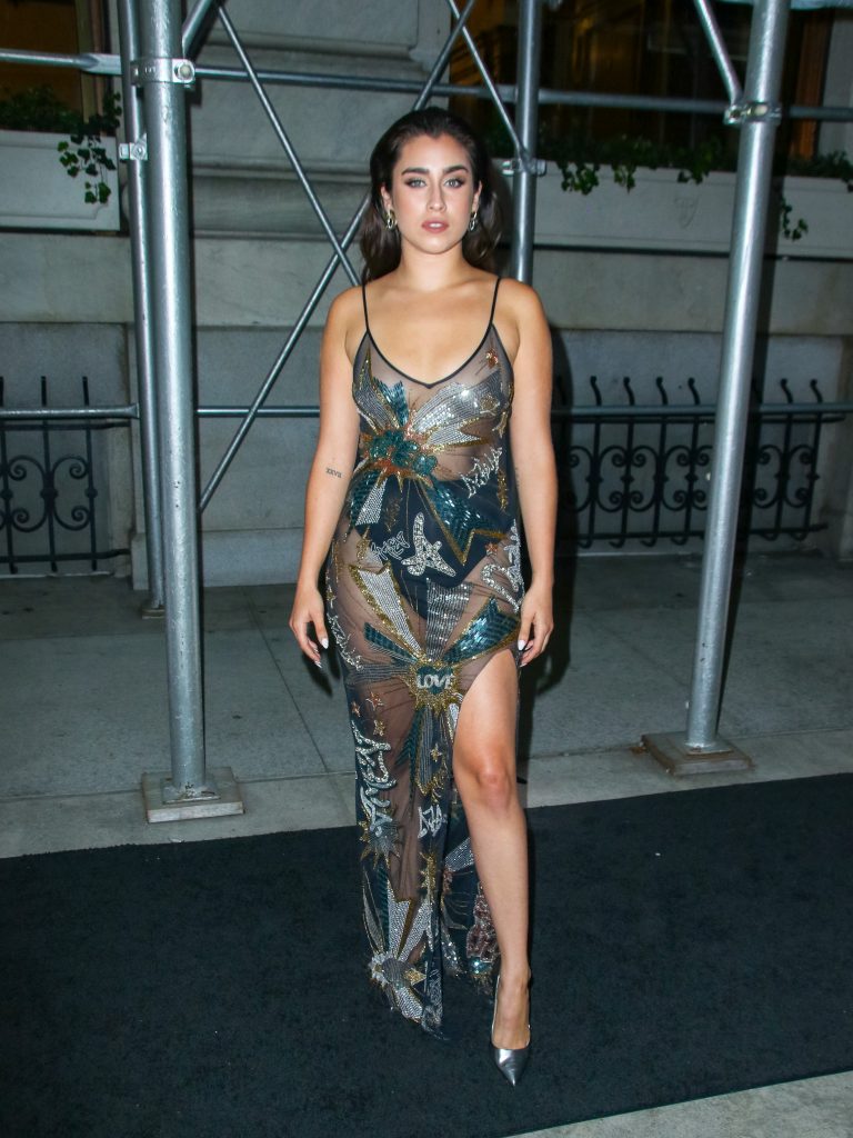 Lauren Jauregui displaying her natural boobs in a see-through dress gallery, pic 46