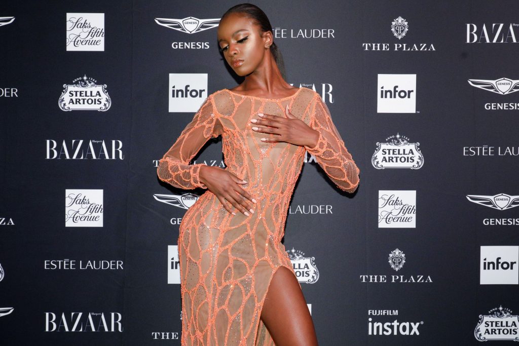 Leomie Anderson shows EVERYTHING in her sexy see-through dress gallery, pic 68