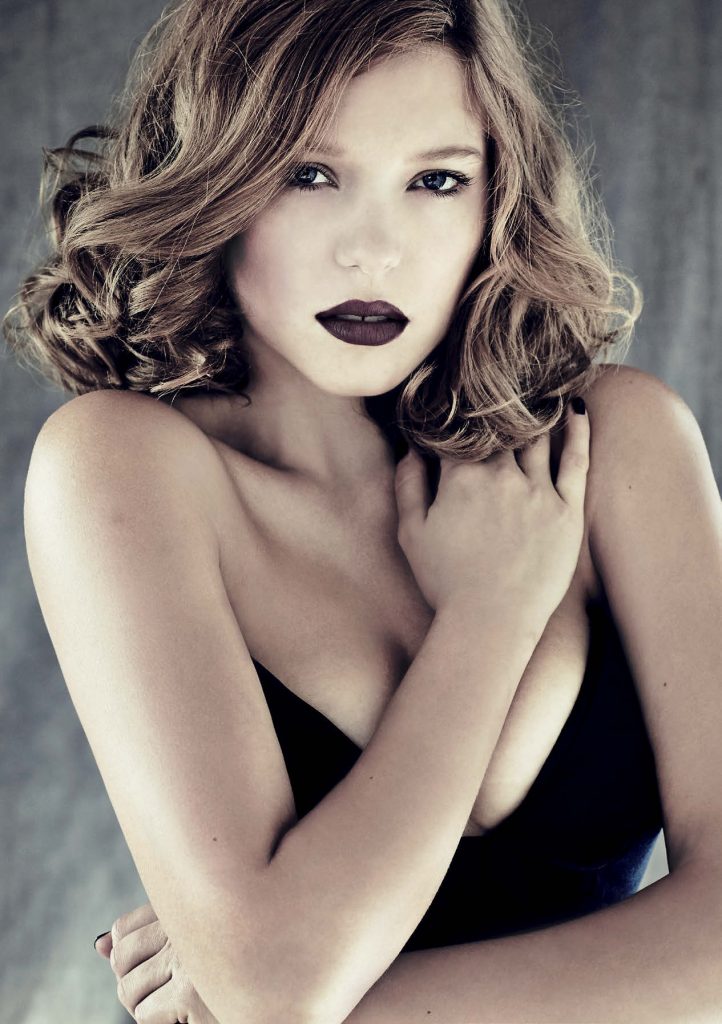 Lea Seydoux poses in Loaded UK and we see her beautiful rack up close gallery, pic 6