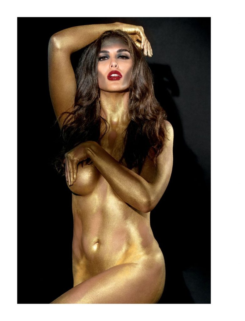 Golden goddess Alejandra Ruz showing off her naked body for you gallery, pic 32