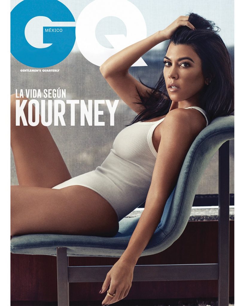 Naked Kourtney Kardashian photoshoot for GQ Mexico (December 2018) gallery, pic 4