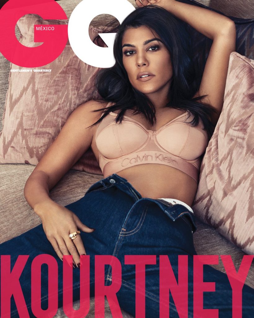 Naked Kourtney Kardashian photoshoot for GQ Mexico (December 2018) gallery, pic 12