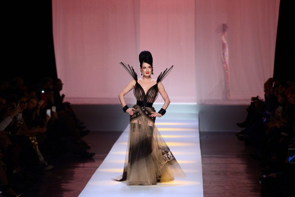 Legendary MILF Dita Von Teese Walks the Runway in a See-Through Dress gallery, pic 54