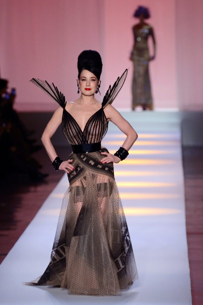 Legendary MILF Dita Von Teese Walks the Runway in a See-Through Dress gallery, pic 56