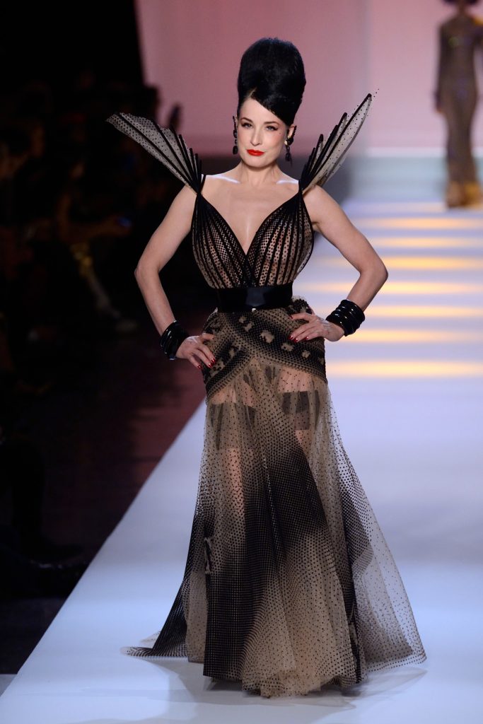 Legendary MILF Dita Von Teese Walks the Runway in a See-Through Dress gallery, pic 60