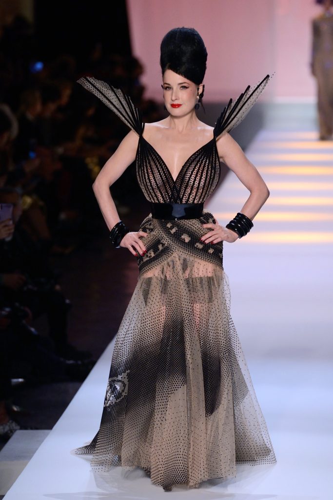 Legendary MILF Dita Von Teese Walks the Runway in a See-Through Dress gallery, pic 64