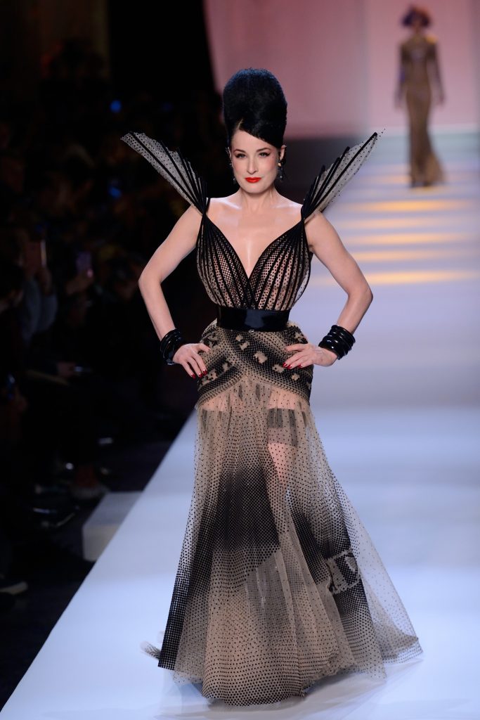 Legendary MILF Dita Von Teese Walks the Runway in a See-Through Dress gallery, pic 68