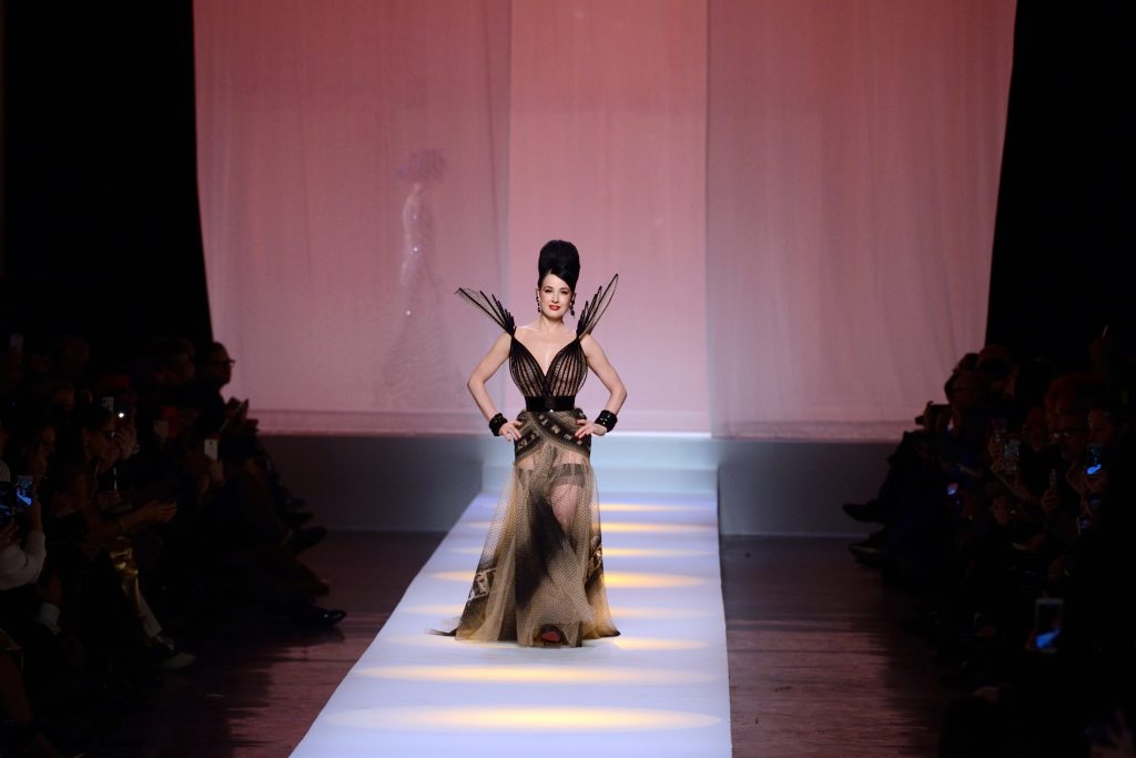 Legendary MILF Dita Von Teese Walks the Runway in a See-Through Dress gallery, pic 92