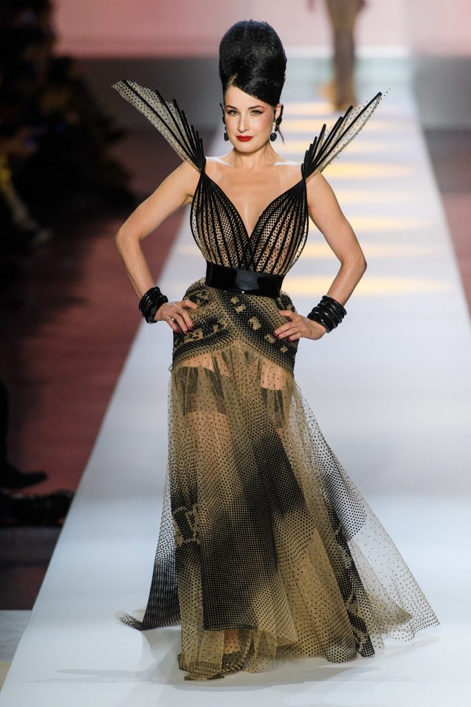 Legendary MILF Dita Von Teese Walks the Runway in a See-Through Dress gallery, pic 98