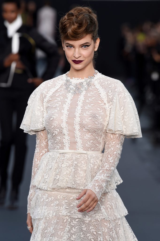 Barbara Palvin Showing Her Perky Boobs In A See Through Dress The Fappening