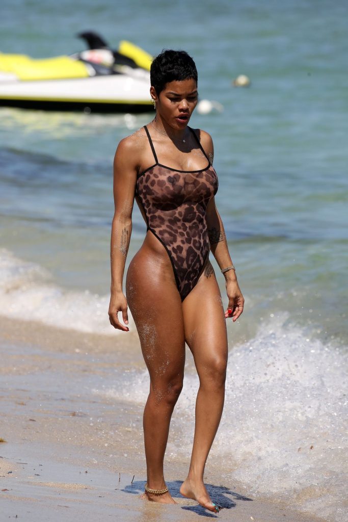 Teyana Taylor Looks Amazing in a See-Through Swimsuit  gallery, pic 30
