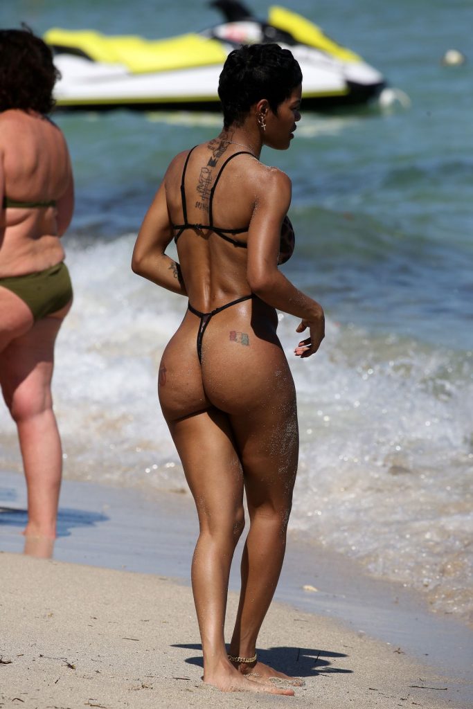 Teyana Taylor Looks Amazing in a See-Through Swimsuit  gallery, pic 38