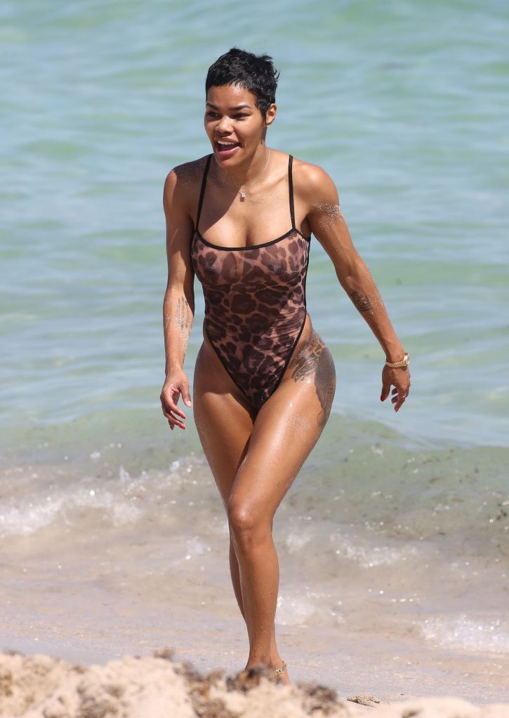 Teyana Taylor Looks Amazing in a See-Through Swimsuit  gallery, pic 64