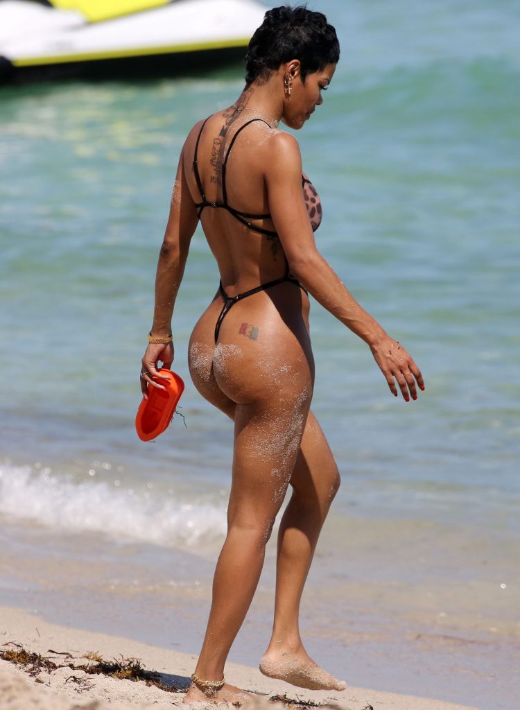 Teyana Taylor Looks Amazing in a See-Through Swimsuit  gallery, pic 94