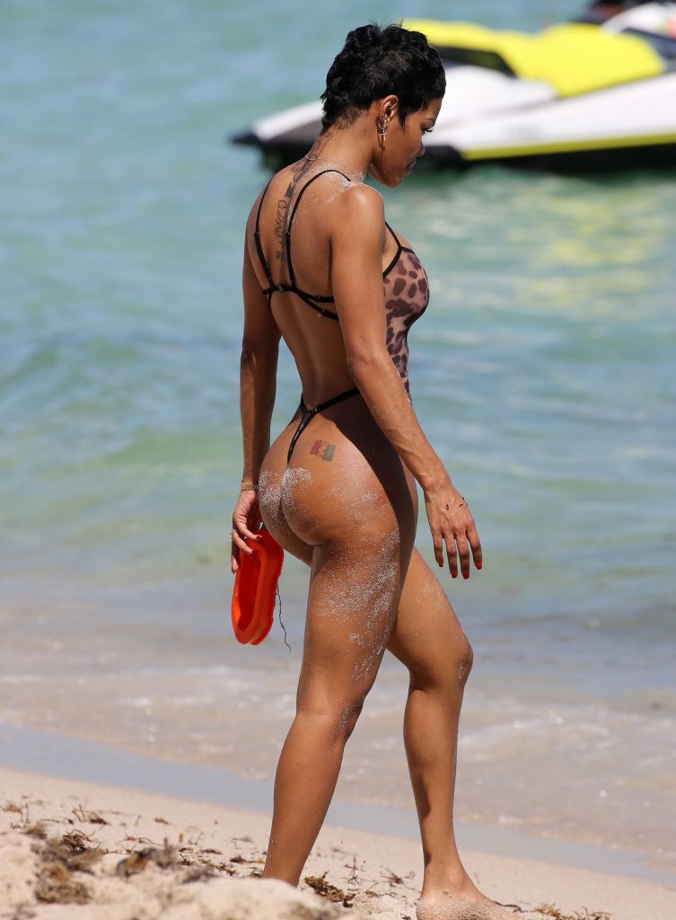 Teyana Taylor Looks Amazing in a See-Through Swimsuit  gallery, pic 98