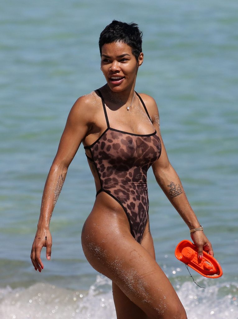 Teyana Taylor Looks Amazing in a See-Through Swimsuit  gallery, pic 102