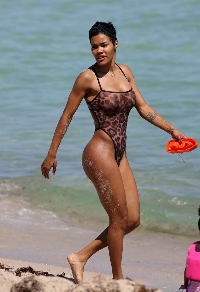 Teyana Taylor Looks Amazing in a See-Through Swimsuit  gallery, pic 104