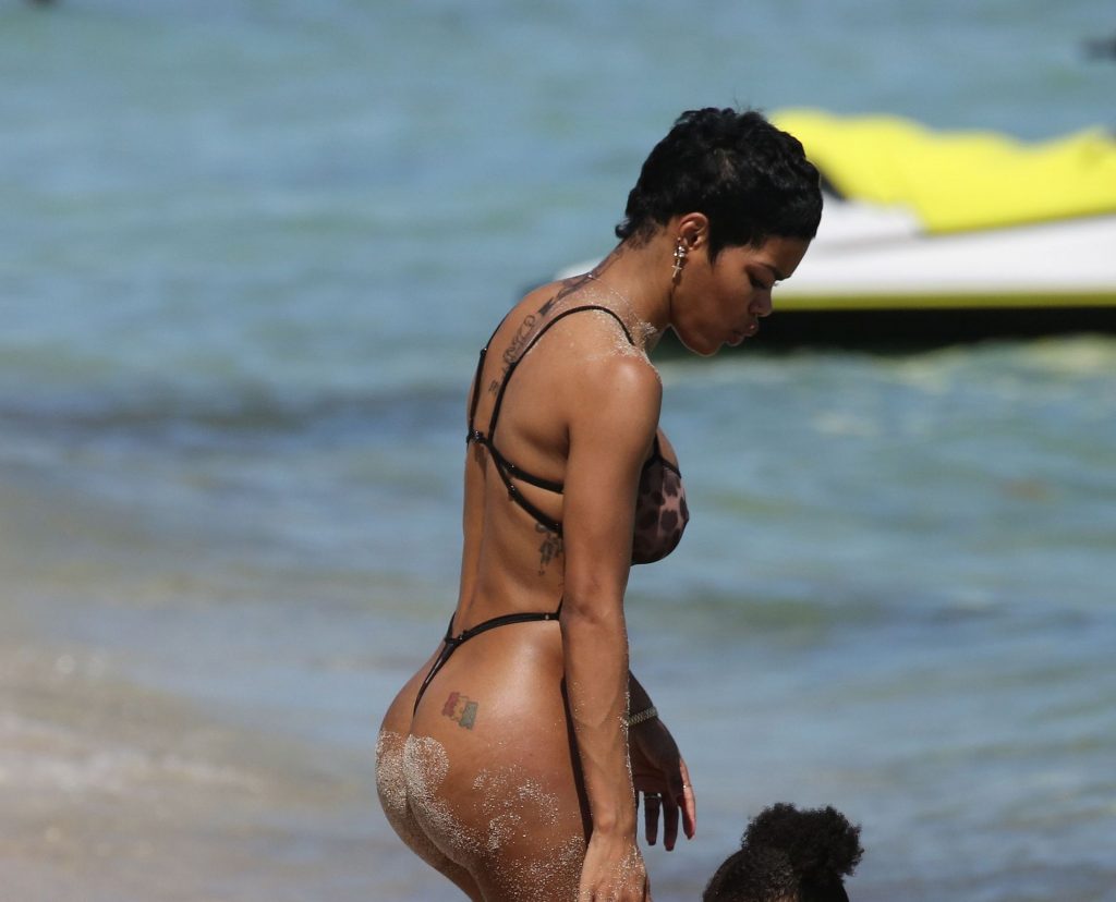 Teyana Taylor Looks Amazing in a See-Through Swimsuit  gallery, pic 114