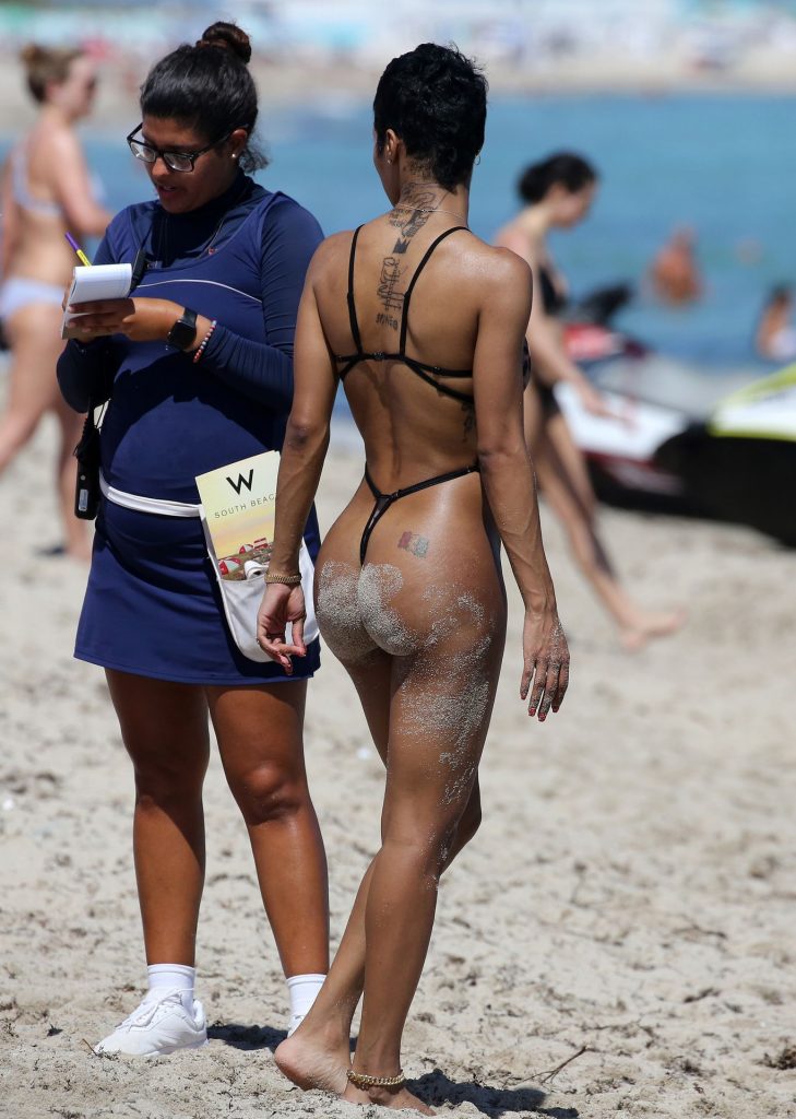 Teyana Taylor Looks Amazing in a See-Through Swimsuit  gallery, pic 122
