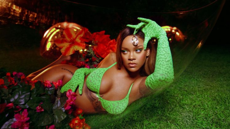 Sexy Singer Rihanna Looks Incredible as She Promotes Savage x Fenty