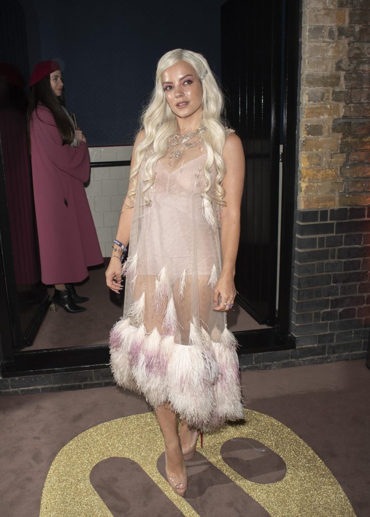 Sexy Singer Lily Allen Shows Her Body in a See-Through Outfit gallery, pic 106