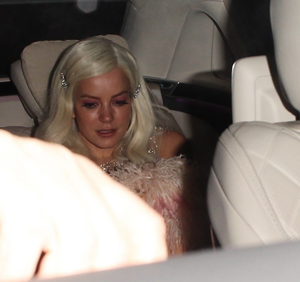 Sexy Singer Lily Allen Shows Her Body in a See-Through Outfit gallery, pic 148