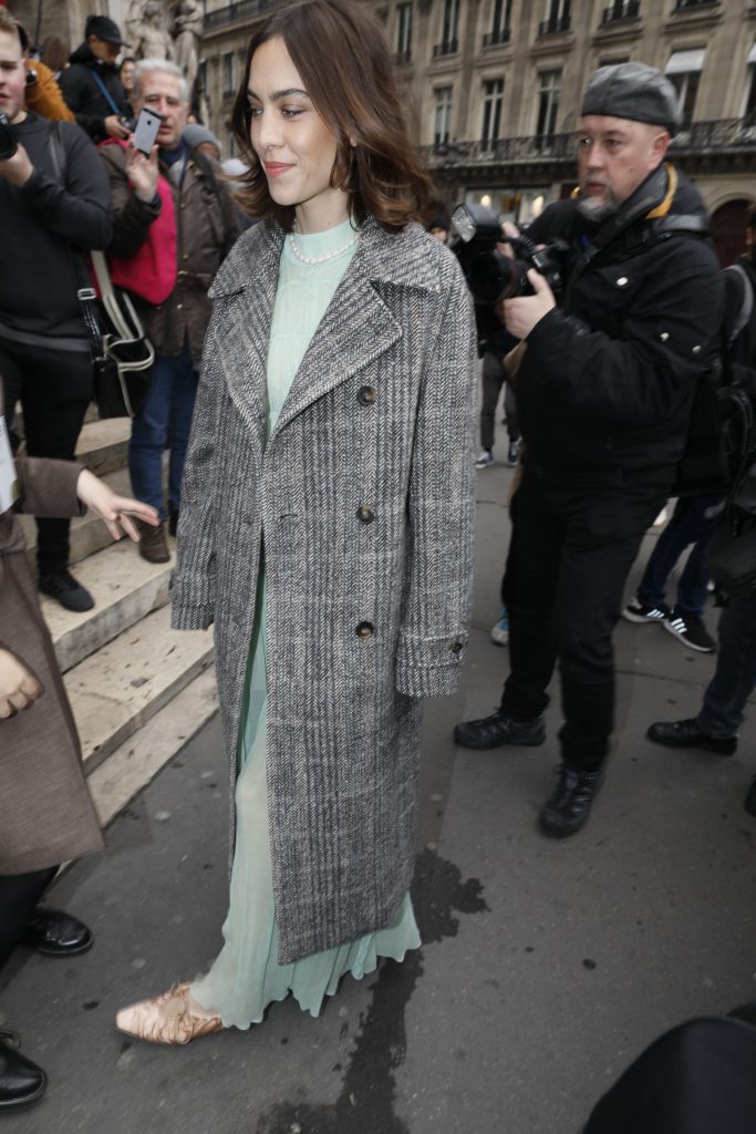 Alexa Chung Flashing Her Beautiful Cleavage in a See-Through Dress gallery, pic 44