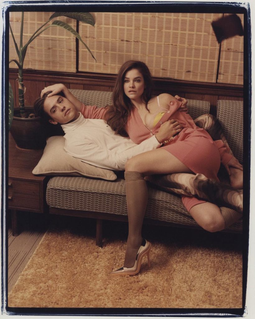 Young Beauty Barbara Palvin Posing Seductively with Dylan Sprouse gallery, pic 6