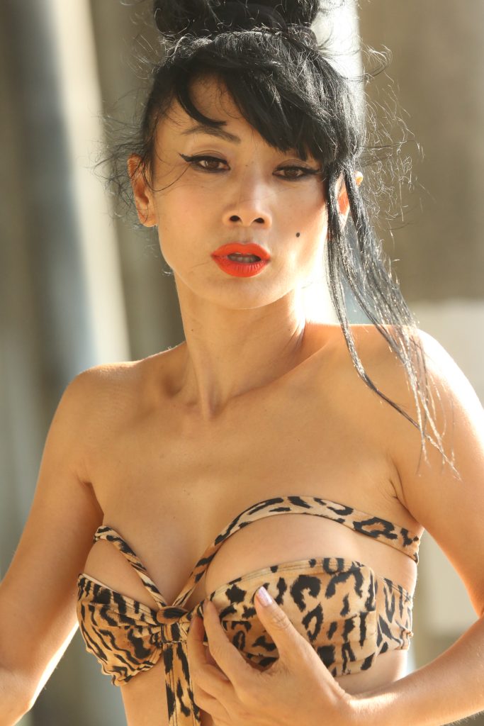 Asian Brunette Bai Ling Tries Flashing Her Boobs Once Again gallery, pic 50