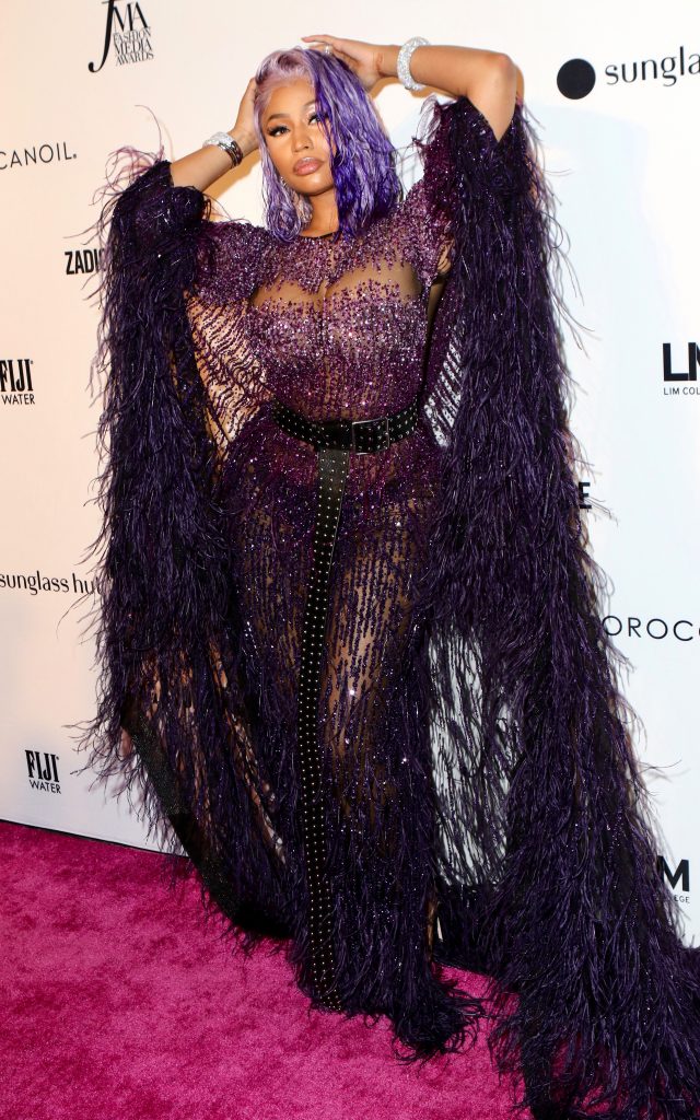 Daring Celebrity Nicki Minaj Stuns in a See-Through Dress gallery, pic 50