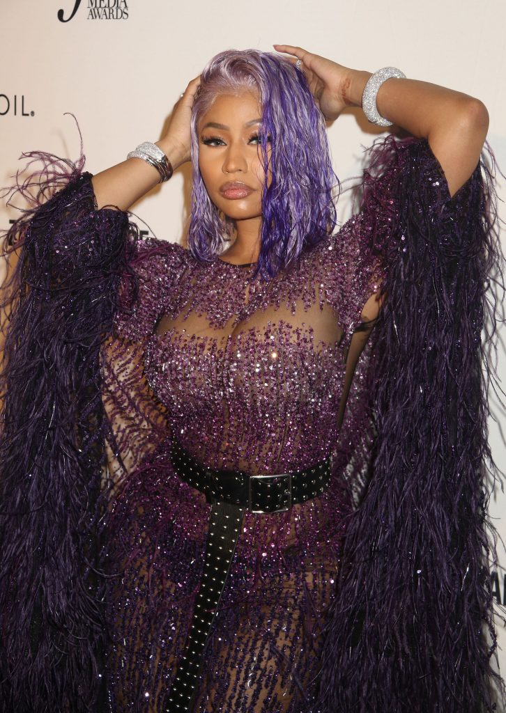Daring Celebrity Nicki Minaj Stuns in a See-Through Dress gallery, pic 76